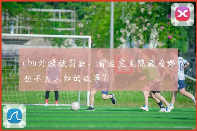 cba外援被罚款，背后究竟隐藏着哪些不为人知的故事？